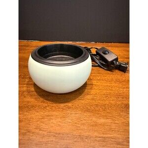 Scentsy Mint Green Element Wax Warmer Model 85093 Mint Conditioning Light Tested